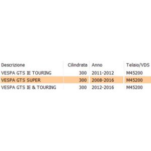 Emblema Vespa Gts300ie -... 2