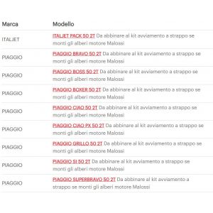 Kit avviamento a strappo... 2