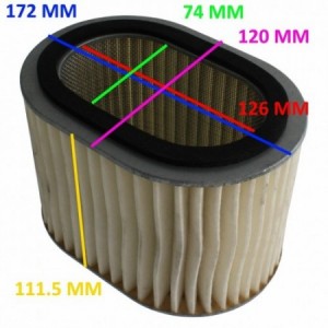 Filtro aria Honda GL 1000... 2