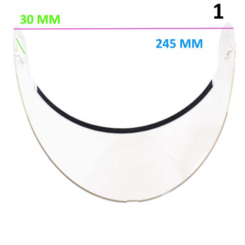 Visiera casco integrale Nolan N34 epoca