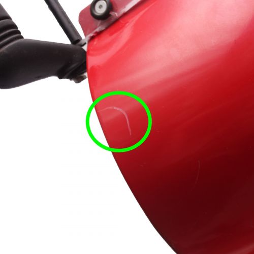 Cupolino Moto Guzzi rosso