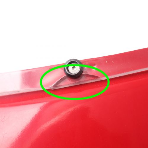 Cupolino Moto Guzzi rosso