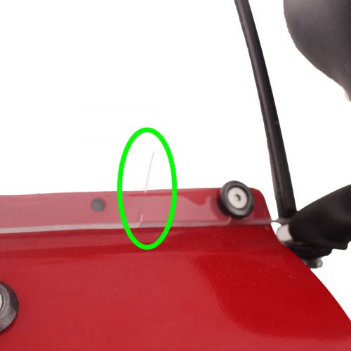 Cupolino Moto Guzzi rosso