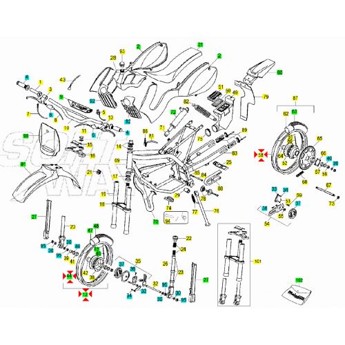 Cerchio da 12 Malaguti Grizzly 11700900