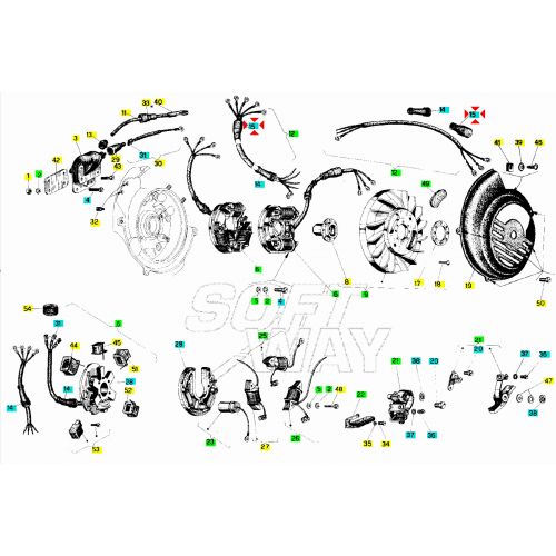 Cappuccio scatola bassa tensione Vespa