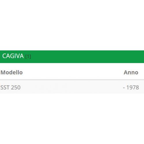 Coppia ceppi freno Cagiva SST 250...