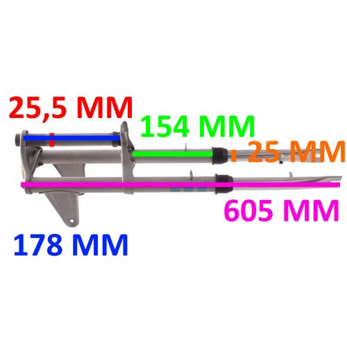 Forcella anteriore Garelli