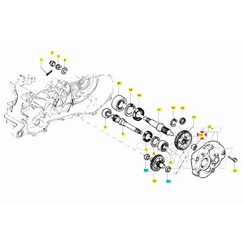 Astuccio a rulli scooter Piaggio...