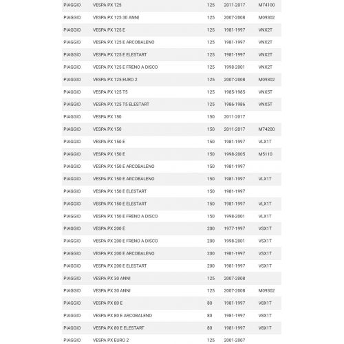 Chiave rubinetto benzina Vespa