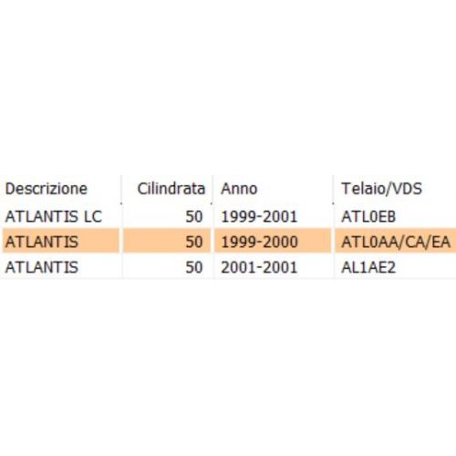 Collettore scarico Derbi Atlantis...
