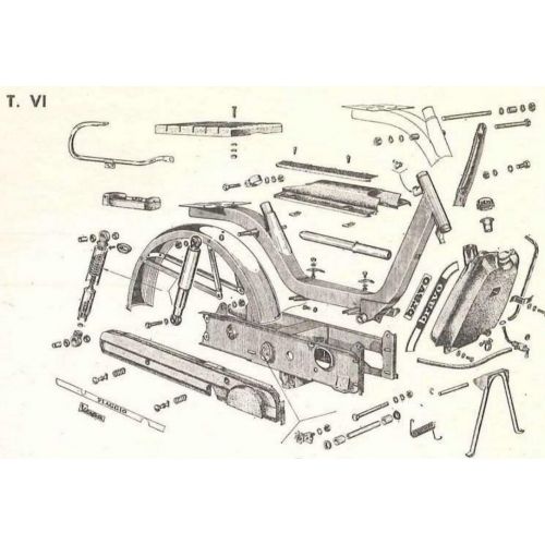 Staffa fissaggio cavi serbatoio...