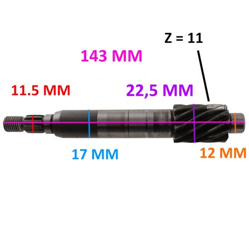 Alberino mozzo posteriore Speedfight...
