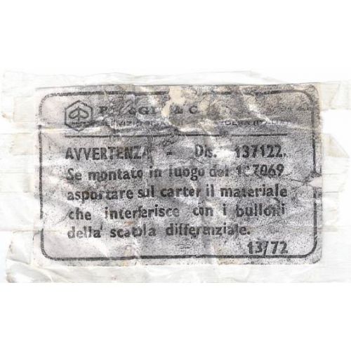 Scatola differenziale Piaggio Ape 50...