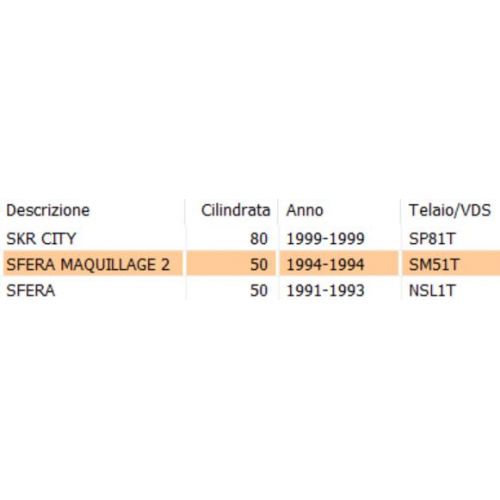 Coppia ceppi freno anteriore Piaggio...