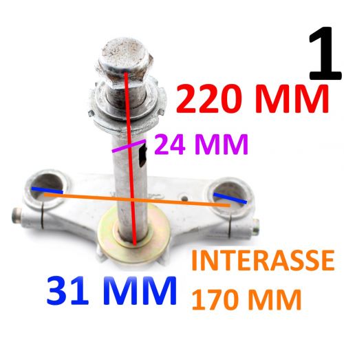 Piastra testa crocera Cagiva Elefant 2
