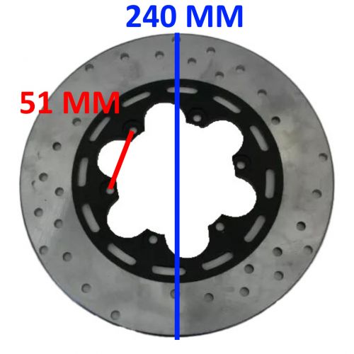 Disco freno posteriore Gilera KK KZ...