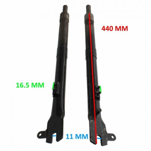 Coppia steli forcella ciclomotori MZV...