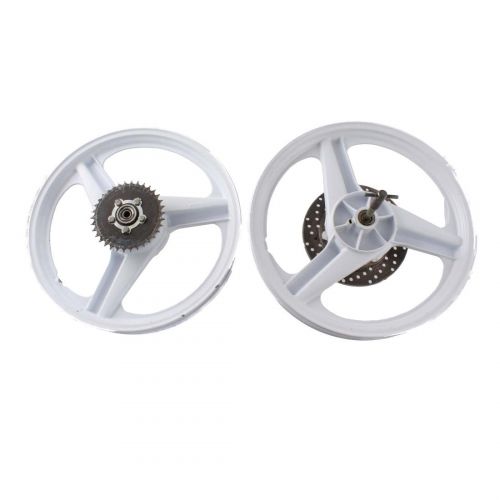 Coppia cerchi ruota 3 razze avio...