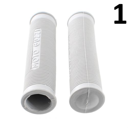 Coppia manopole grigie per Moto Guzzi