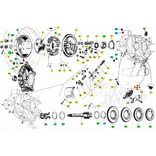 Morsettiera Vespa Primavera ET3 Ape P...