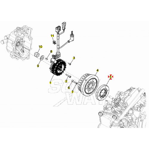 Ruota libera avviamento Piaggio...