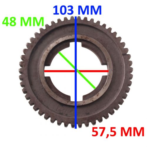 Ingranaggio cambio Vespa 50 denti