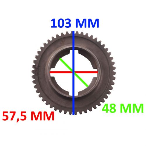 Ingranaggio cambio Vespa da 50 denti