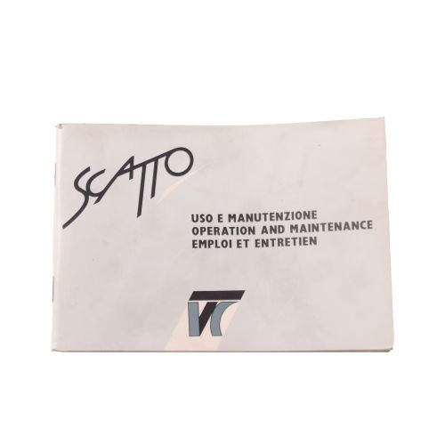 Manuale uso e manutenzione Scatto
