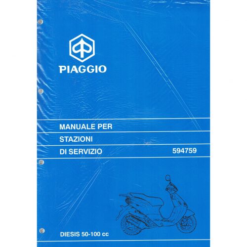 Manuale stazioni di servizio Piaggio...