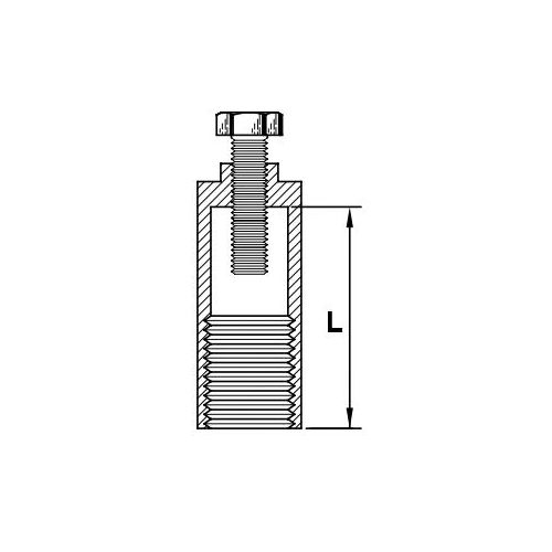 Estrattore volano filetto interno con...