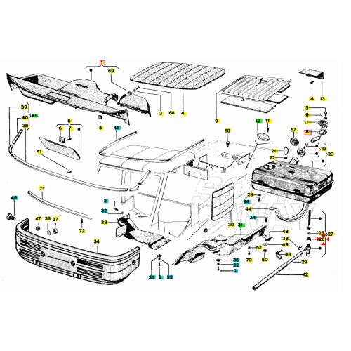 Dado rubinetto benzina ciclomotori...