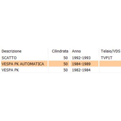 Stemma esagonale Piaggio 195577
