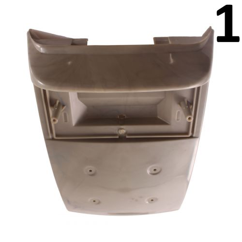 Copertura portatarga posteriore...