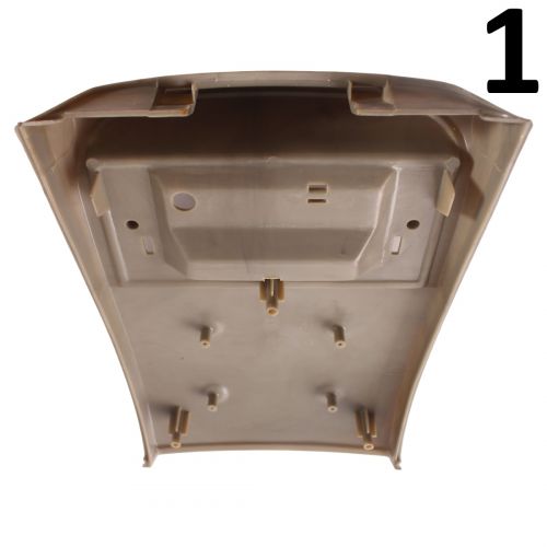 Copertura portatarga posteriore...