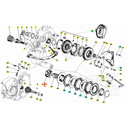 Campana frizione interna Vespa PK XL...