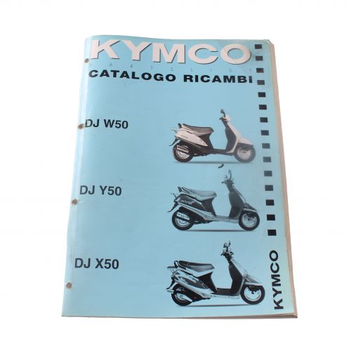 Catalogo ricambi Kymco DJ W50 X50 Y50