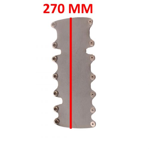 Paracolpi manubrio BMX nero