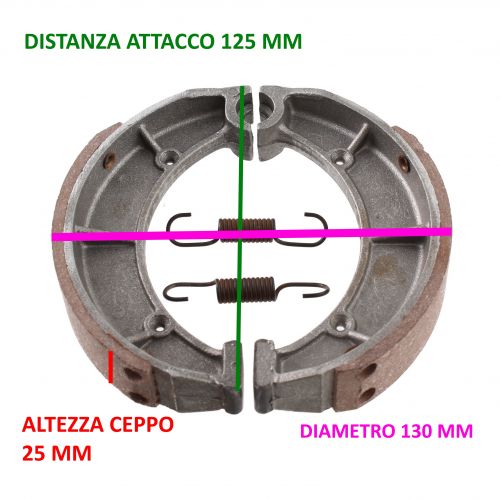 Coppia ceppi freno Cagiva SST 31911