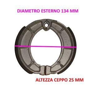 Coppia ceppi freno Cagiva... 2