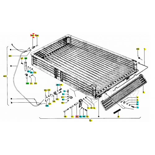 Spia cruscotto Ape MP e Car 008116