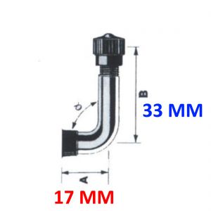 Valvola tubeless piegata 90° 2