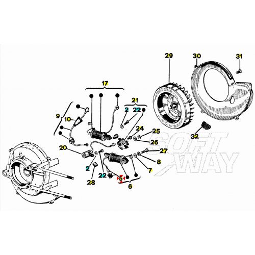 Tassello bassa tensione Ciao