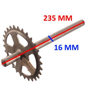 Asse pedaliera Bravo P 143937 2