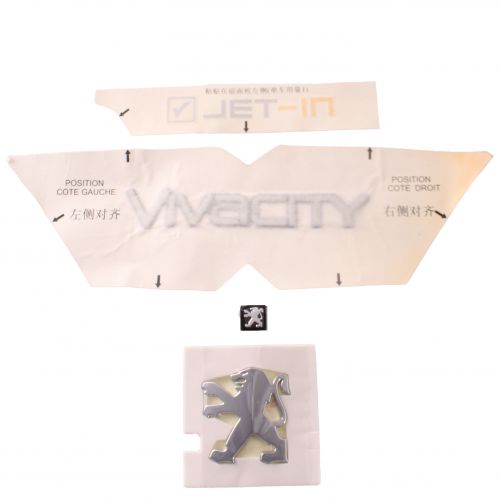 Kit adesivi e stemma Peugeot Vivacity...