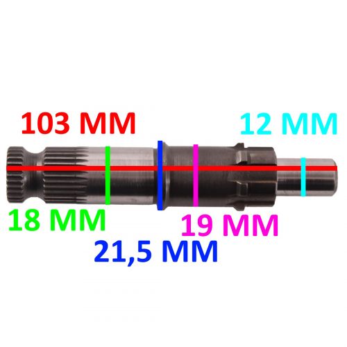 Perno porta settore messa in moto...