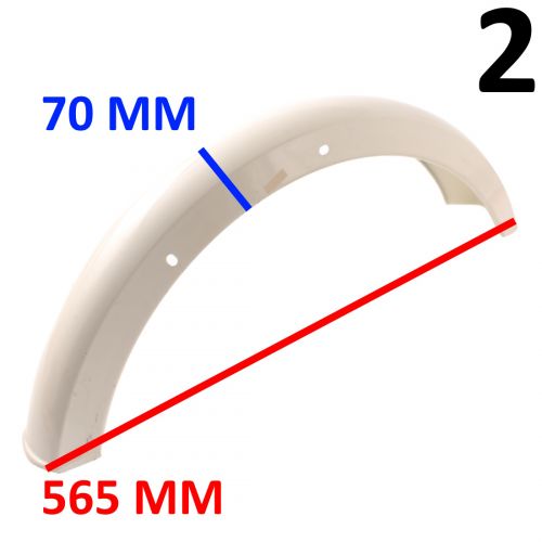 Parafango anteriore Demm Smily 50