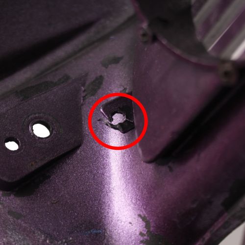 Maschera faro anteriore Malaguti...