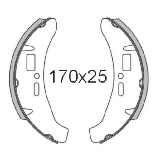 Ganasce freno posteriore Piaggio...