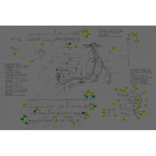 Coprimanubrio Vespa PX