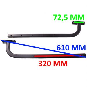 Staffe porta piastra moto... 2